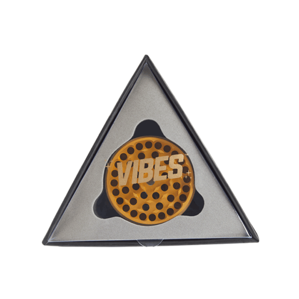 Vibes X Aerospaced 4 Piece Grinder – Black