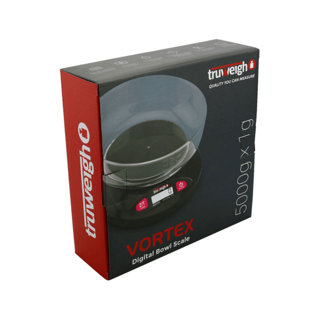 Truweigh Vortex Digital Bowl Scale - 5000g (1g)
