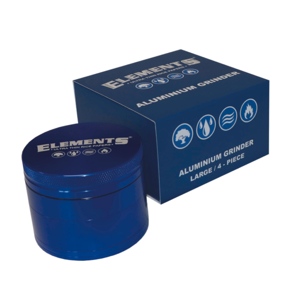 Elements 4 Piece Grinder – Large 63mm