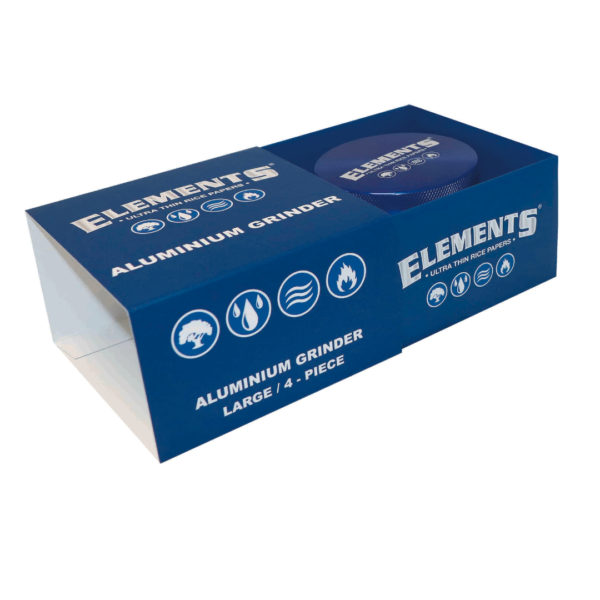 Elements 4 Piece Grinder – Large 63mm
