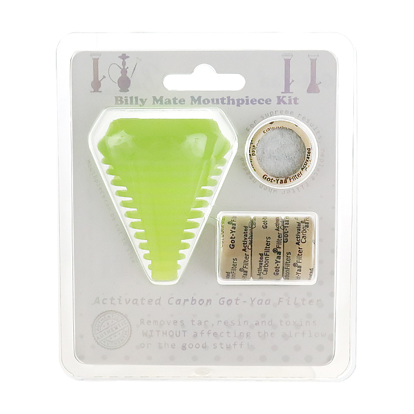 Billy Mate Silicone Mouthpiece Kit – Glow in the Dark