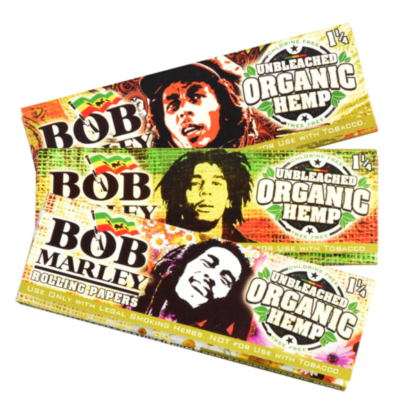 Bob Marley Organic Hemp Rolling Papers - 1 ¼