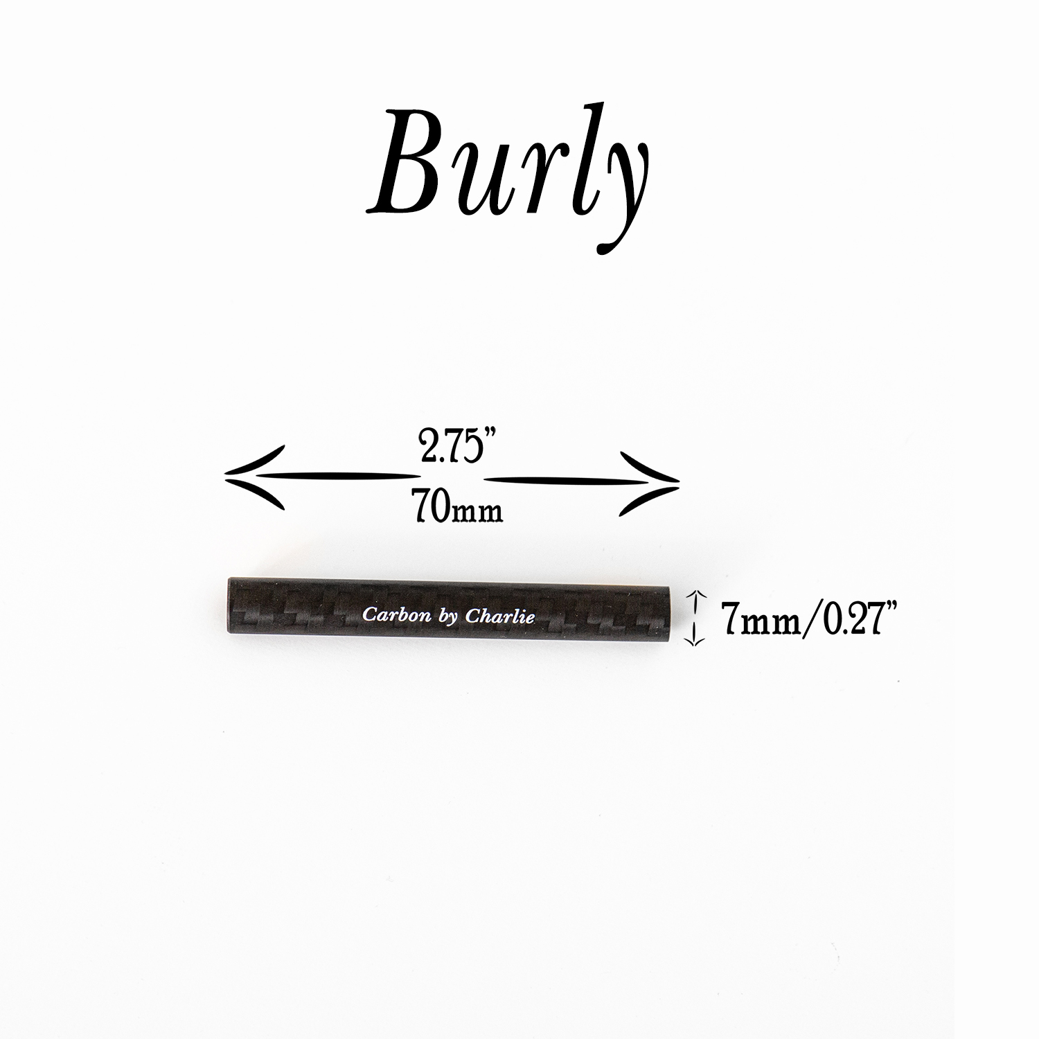 Carbon By Charlie – Burly Straw