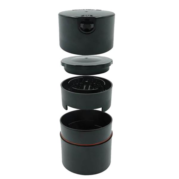 CannaVac Lok G2 Airtight Storage with Grinder
