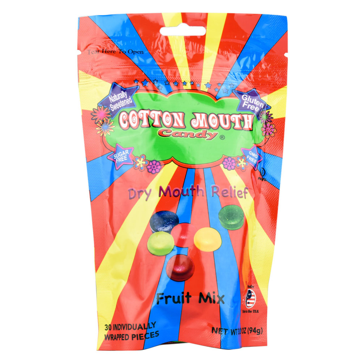 Cotton Mouth Candy 30pc Bag – Fruit Mix