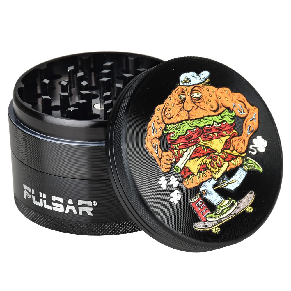 Pulsar Artist Series Grinder - Skateburger - 4pc - 2.5"/63mm