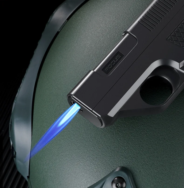 Focus - Single Jet Flame Gun Lighter with Storage - Image 4