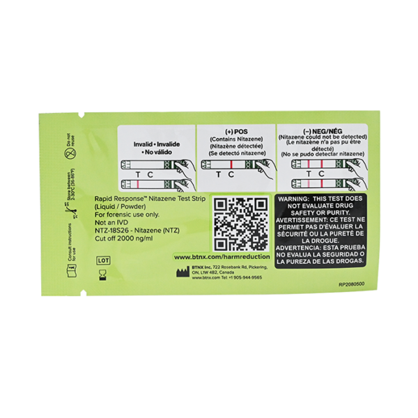 Nitazene Test Strips (Liquid/Powder)