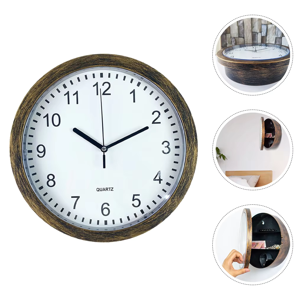 Diversion Stash Safe Retro Clock