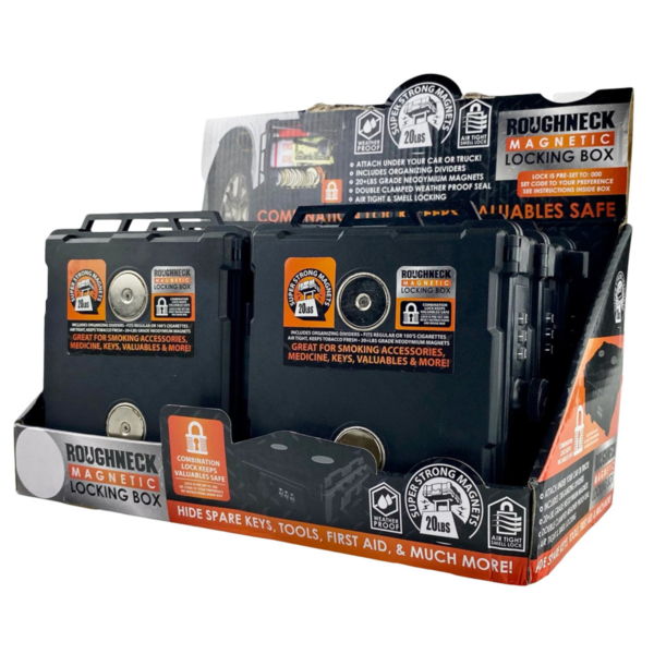 Roughneck Magnetic Locking Box