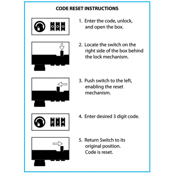 Roughneck Magnetic Locking Box