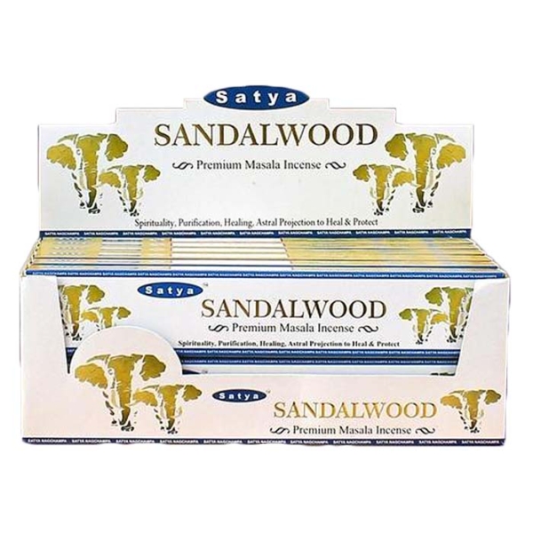 Satya Sandalwood Premium Incense - 15 Gram Pack