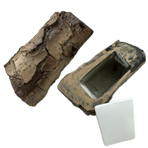 Wood Tree Bark Stash Rock