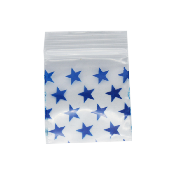 Original Apple Mini Ziplock Bags – Stars Bag (32mm x 32mm) x100