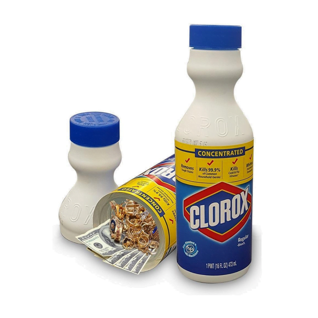 Clorox Bleach (16oz/473ml) Diversion Stash Safe Container