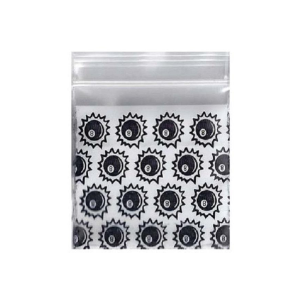 Original Apple Mini Ziplock Bags - 8 ball