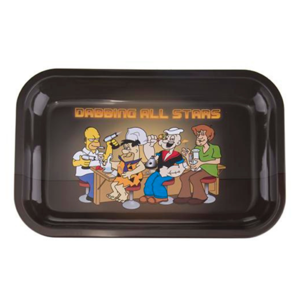dabbing all stars rolling tray