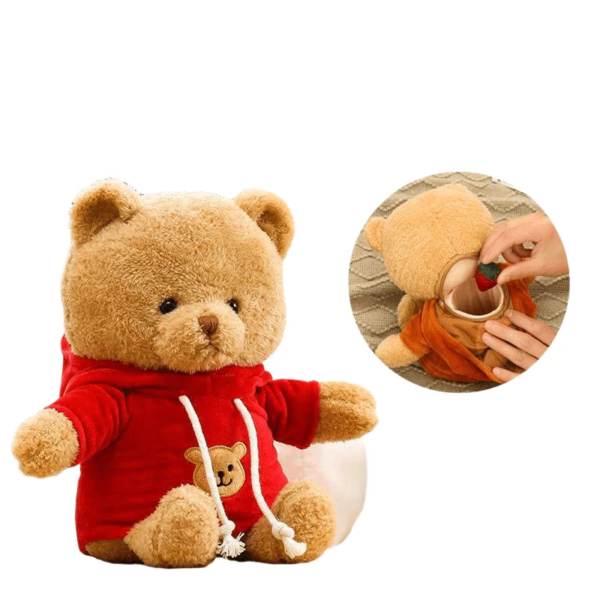 Teddy Bear Diversion Stash Safe