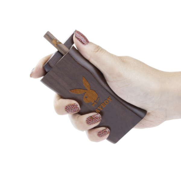 PLAYBOY by RYOT Wooden Magnetic Dugout with Matching One Hitter