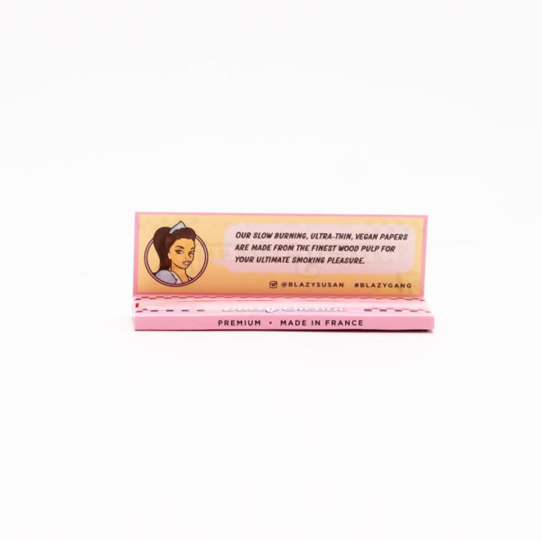 Blazy Susan Pink Rolling Papers 1 1/4 size
