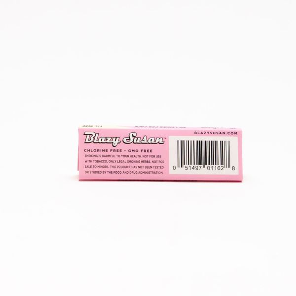 Blazy Susan Pink Rolling Papers 1 1/4 size