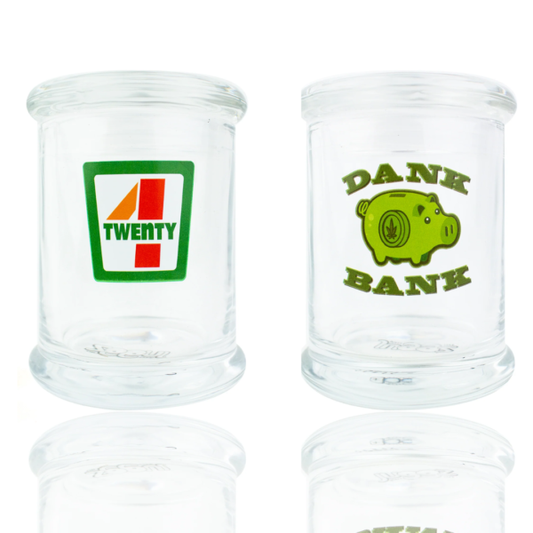 Stokes Juggz Glass Jars – Various Designs