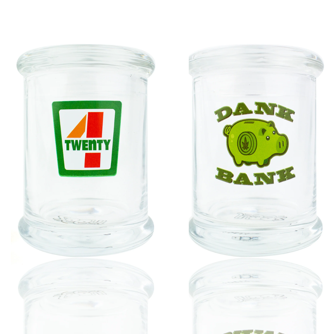 Stokes Juggz Glass Jars – Various Designs