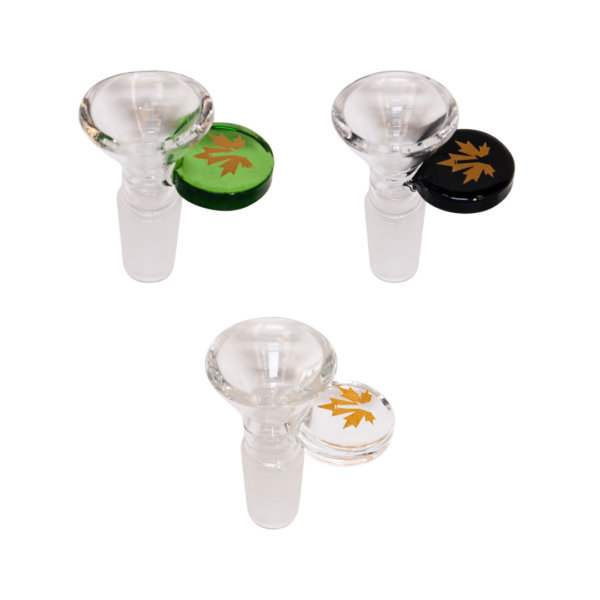 Maple Glass Bowl 14mm – Various Colours