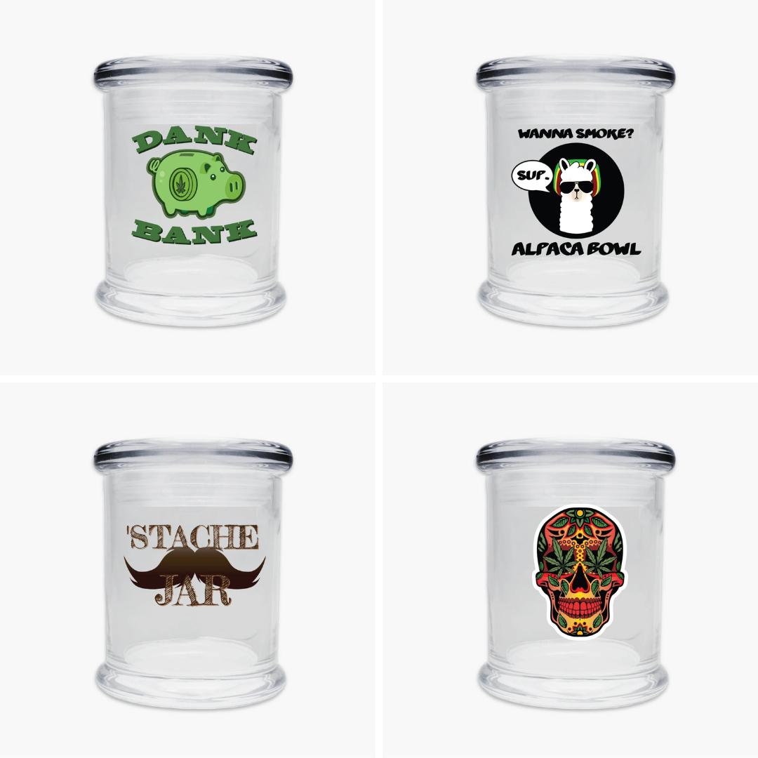 Juggz Storage Glass Jars – Various Options