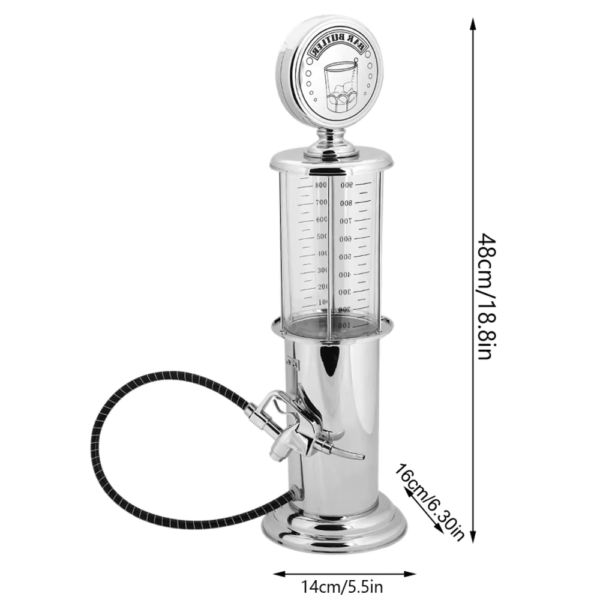 Visible Gas Pump Drink Liquor Dispenser – 900mL