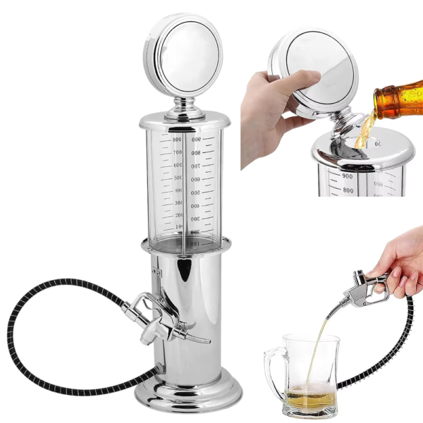 Visible Gas Pump Drink Liquor Dispenser – 900mL