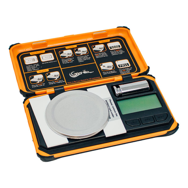 Genie 50g Hard Case Triple Digit Scale (0.001g)
