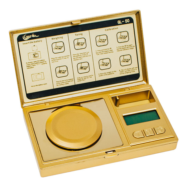 Genie Gold Triple Digit Scale - 50g (0.001g)