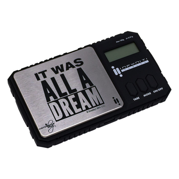 Infyniti Black Notorious Big Guardian Digital Pocket Scale - 100g (0.01g)