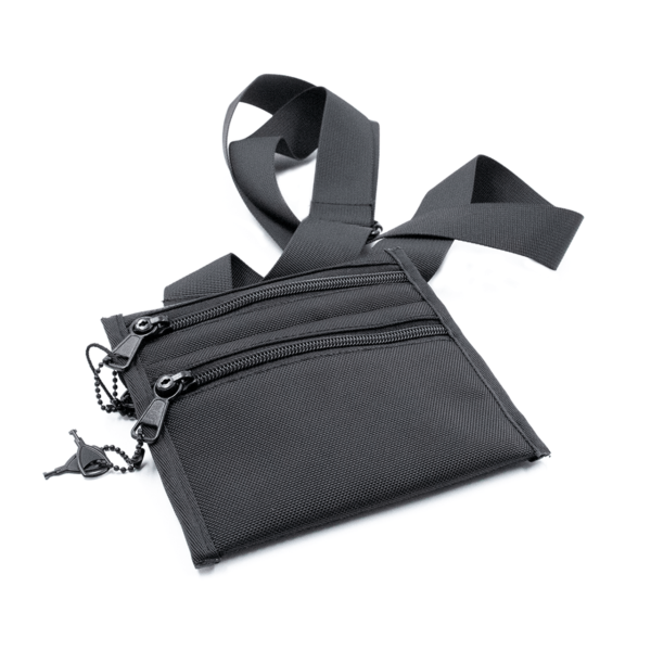 DL Bags – Smell Proof Carbon Lined Lockable Black Pouch