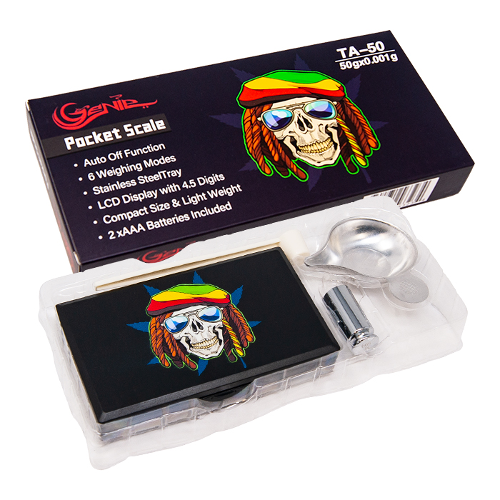 Genie Rasta Triple Digit Scale - 50g (0.001g)