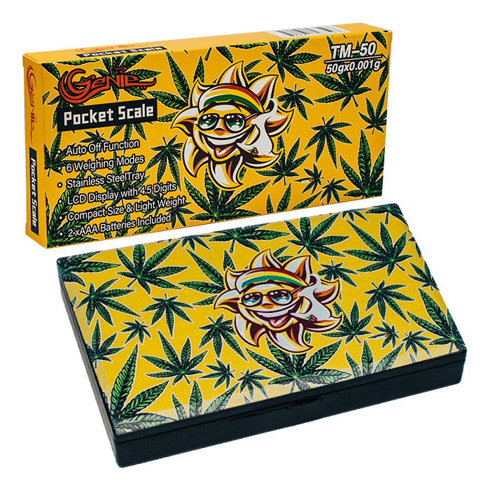 Genie Rasta Sun Triple Digit Scale - 50g (0.001g)
