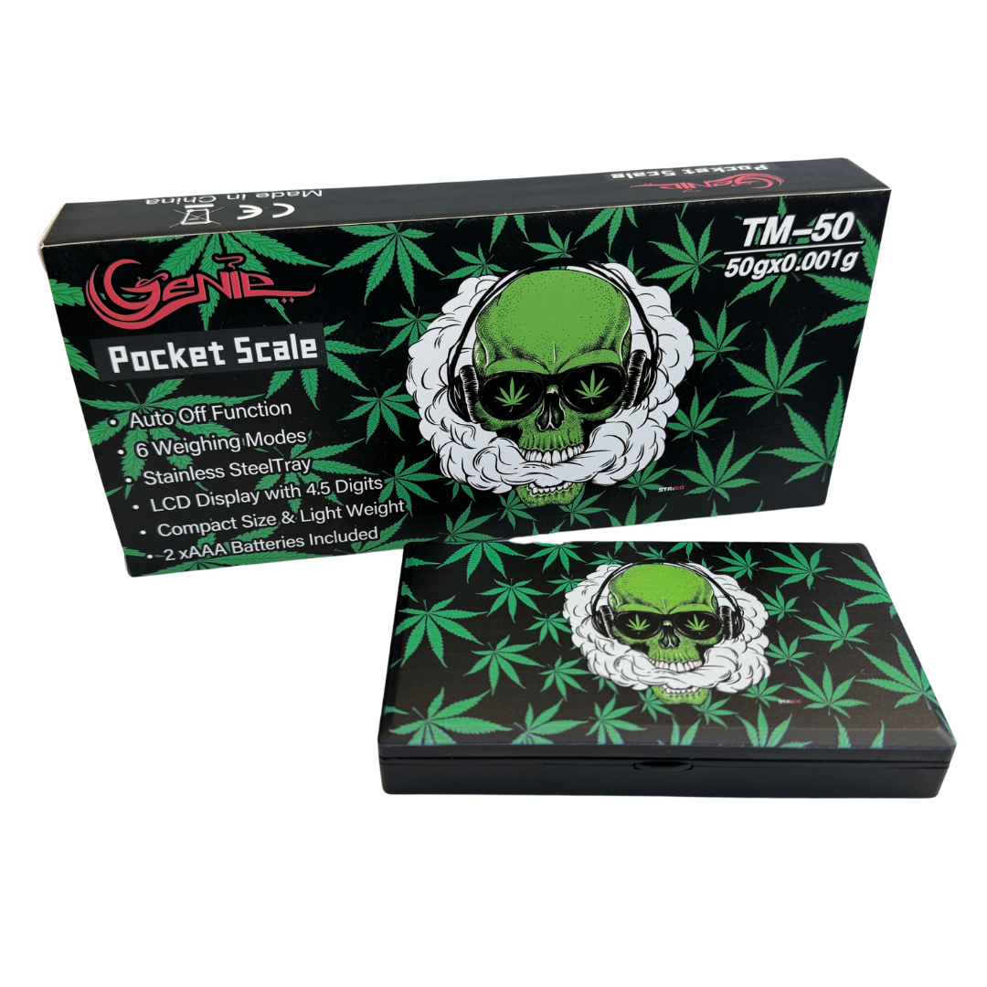 Genie Skull Triple Digit Scale – 50g (0.001g)