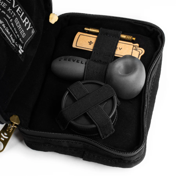 Revelry - Smell Proof Pipe Kit - Black