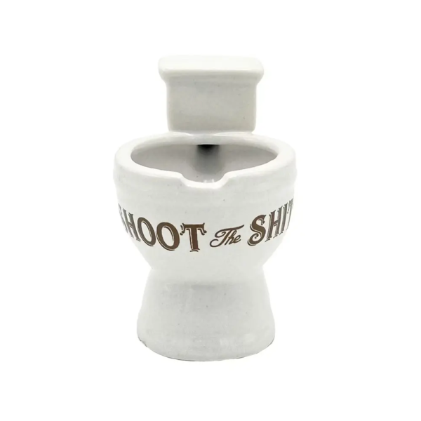 Shoot The Shit Ceramic Shot Glass