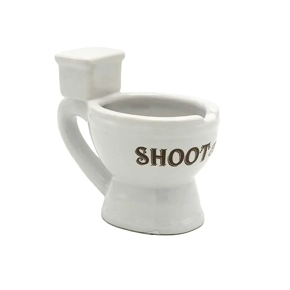 Shoot The Shit Ceramic Shot Glass