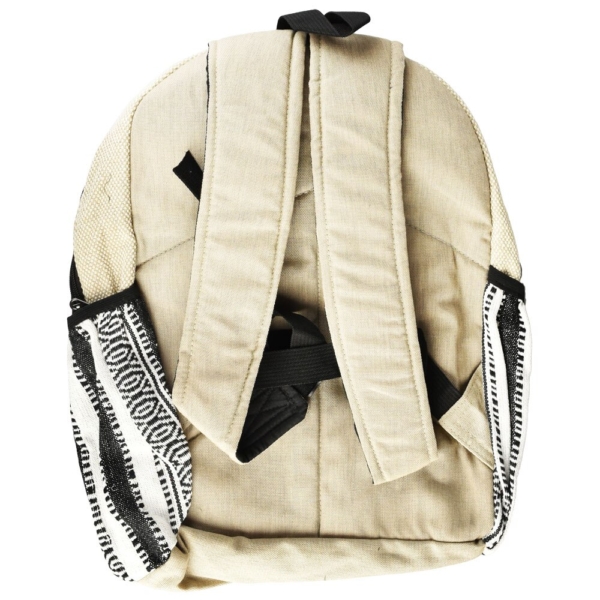 ThreadHeads Himalayan Hemp Black & White Backpack