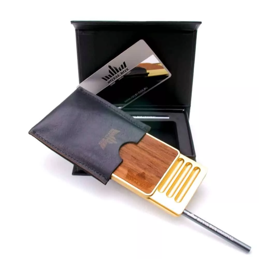 Royal Box – American Walnut Gold