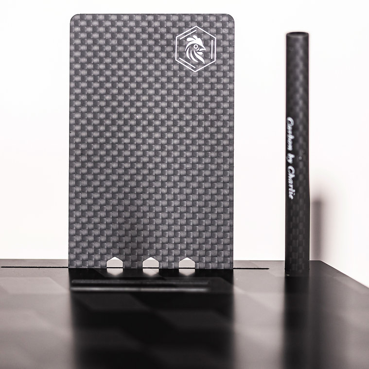 Carbon By Charlie - 2025 Card & Straw