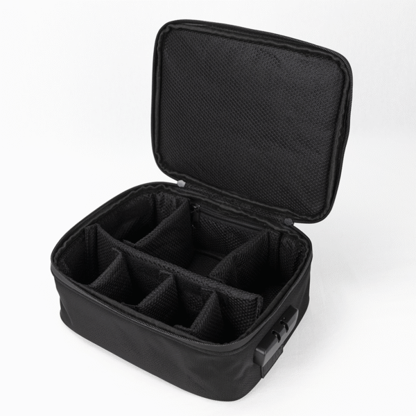 DL Bags - Smell Proof Carbon Lined Lockable Black Case