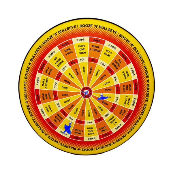 Booze 'A' Bullseye Magnetic Dart Game