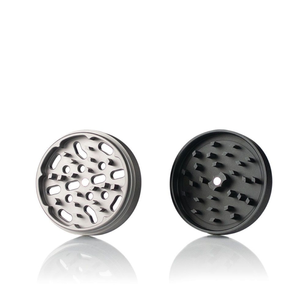 Kannastor Easy Screen 4 Piece Grinder – Gunmetal – 2.5”/63mm