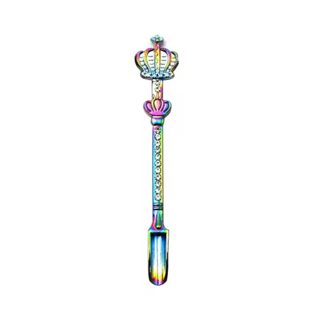 Crown Snuff Spoon