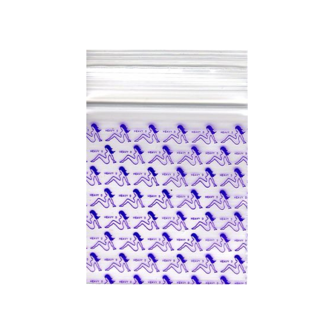 Original Apple Mini Ziplock Bags – Heavy D Kappa Bag (32mm x 32mm)