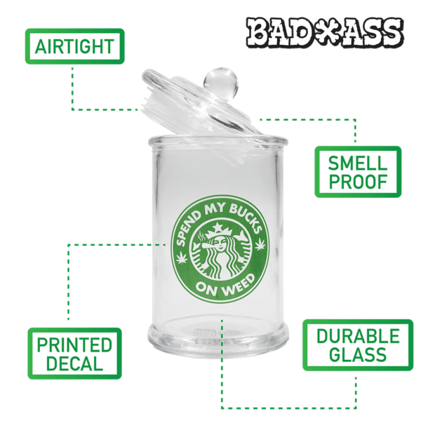 Bad Ass Jim’s Growing 370ml Stash Jar
